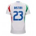 Italia Alessandro Bastoni #23 Borte Drakt EM 2024 Kortermet